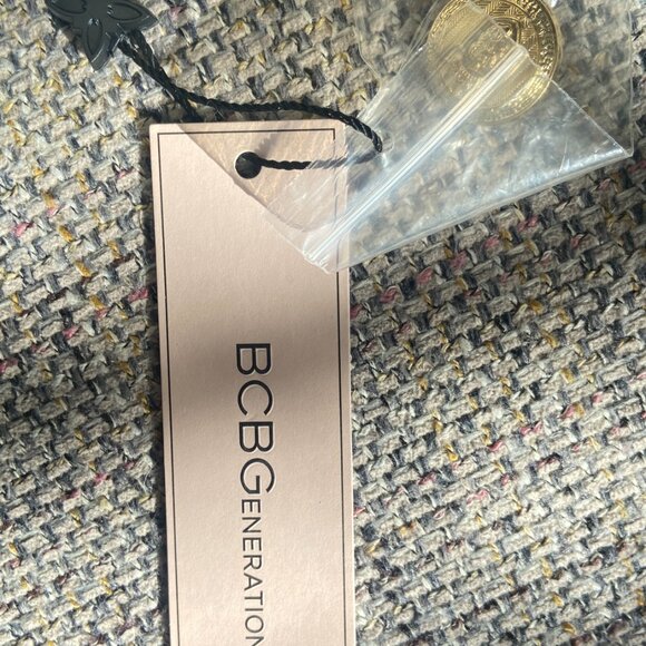 NWT BCBG GENERATION CARDIGAN BLK/WHT SIZE M - Picture 3 of 8